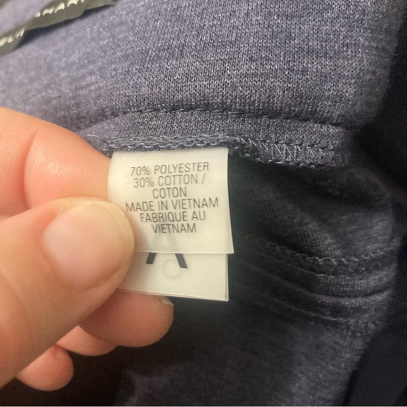 Elie Tahari Sz Large Straight Leg Stretch Pants in Heather Blue 32.5” Inseam - Picture 7 of 9